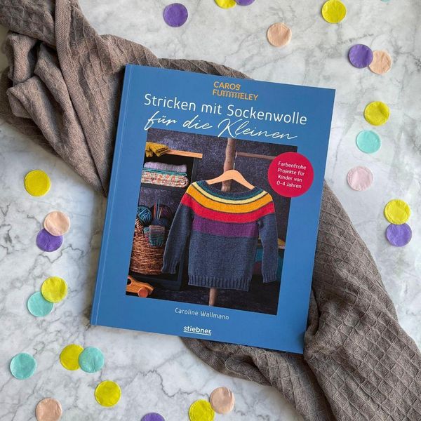 Produktbild: Stricken mit Sockenwolle f&uuml;r die Kleinen