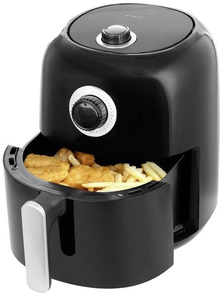 EMERIO AF-125770 Heißluft-Fritteuse 3.4l 1450W Schwarz