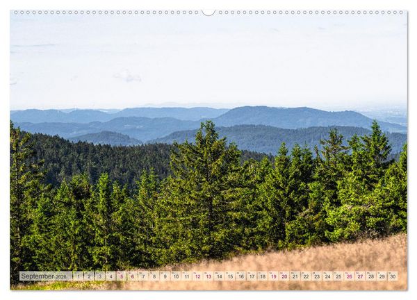 Produktbild: Entlang der Schwarzwald-Hochstra&szlig;e (Wandkalender 2026 DIN A2 quer), CALVENDO Monatskalender