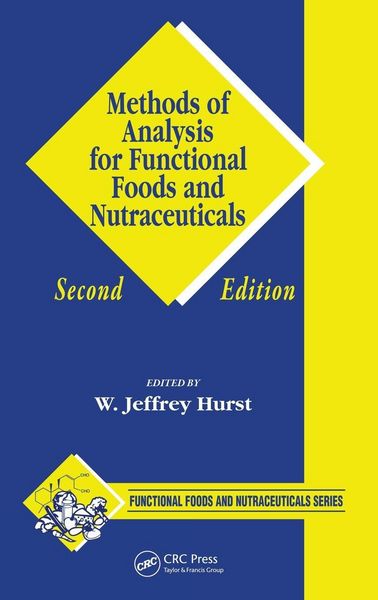 Produktbild: Methods of Analysis for Functional Foods and Nutraceuticals