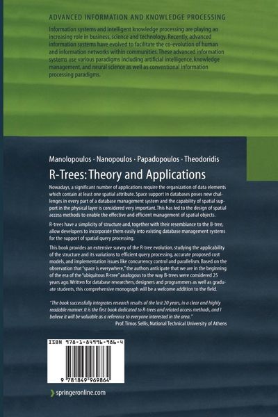 Produktbild: R-Trees: Theory and Applications