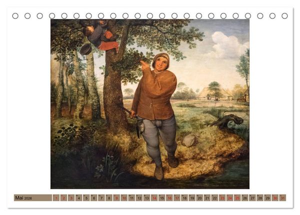 Produktbild: Pieter Bruegel d.&Auml;. (Tischkalender 2026 DIN A5 quer), CALVENDO Monatskalender