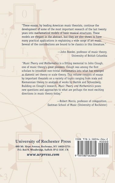 Produktbild: Music Theory and Mathematics