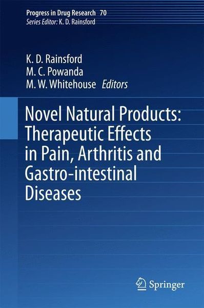 Produktbild: Novel Natural Products: Therapeutic Effects in Pain, Arthritis and Gastro-intestinal Diseases