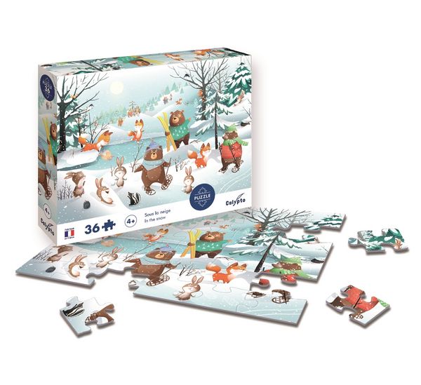Produktbild: CALYPTO - Tiere im Winter 36 Teile