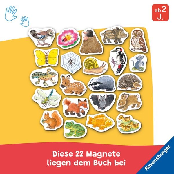Produktbild: Mein gro&szlig;es Magnetbuch - Wer wohnt wo?