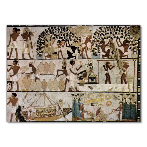 Produktbild: Lais Puzzle &Auml;gyptischer Maler um 1500 v. Chr. - Grabkammer eines Unbekannten, Szenen der Wandgestaltung 500 Teile