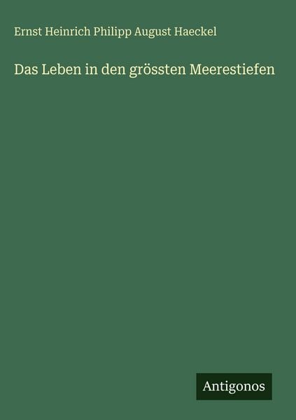 Produktbild: Das Leben in den gr&ouml;ssten Meerestiefen
