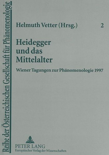 Produktbild: Heidegger und das Mittelalter
