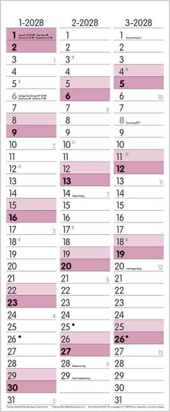 Produktbild: Family Timer Malve 2027