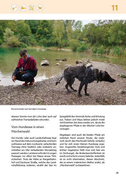 Produktbild: Die sch&ouml;nsten Wanderungen mit Hunden im Gro&szlig;raum M&uuml;nchen