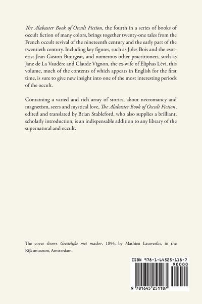Produktbild: The Alabaster Book of Occult Fiction