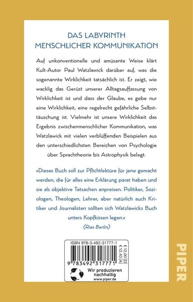 Wie wirklich ist die Wirklichkeit?