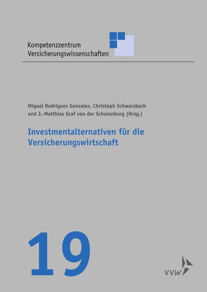Produktbild: Investmentalternativen f&uuml;r die Versicherungswirtschaft