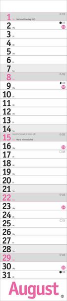 Produktbild: Langplaner, pink 2027