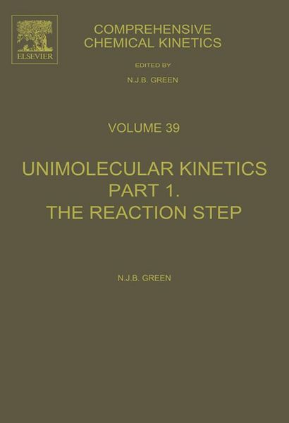 Produktbild: Comprehensive Chemical Kinetics