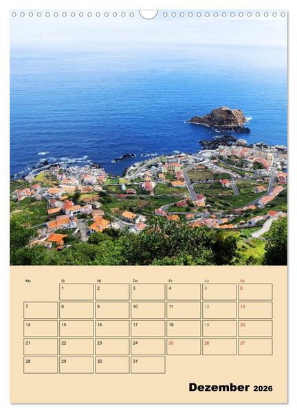 Produktbild: Abenteuer Madeira (Wandkalender 2026 DIN A3 hoch), CALVENDO Monatskalender