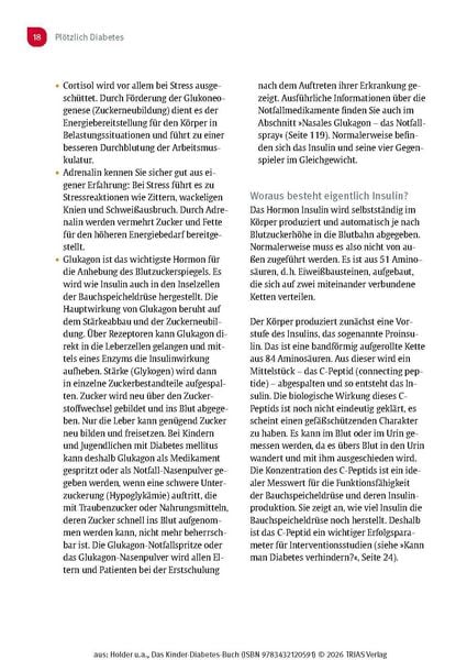 Produktbild: Das Kinder-Diabetes-Buch