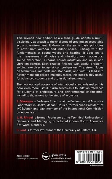 Produktbild: Environmental and Architectural Acoustics