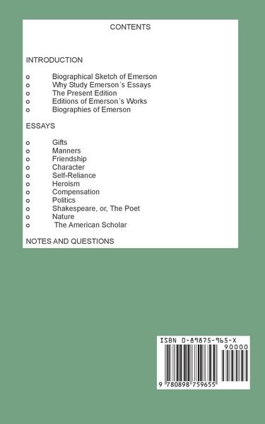 Produktbild: Essays