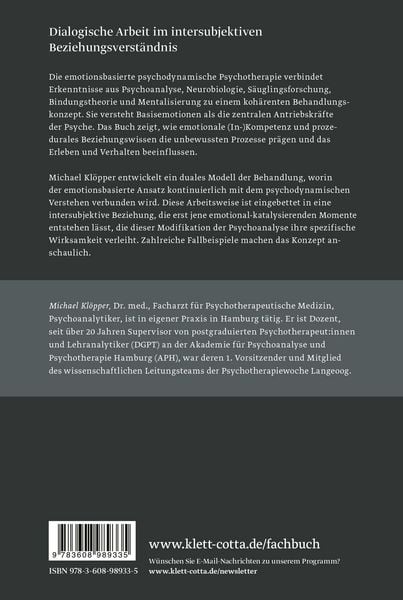 Produktbild: Emotionsbasierte psychodynamische Psychotherapie