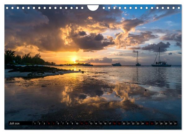 Produktbild: Trauminsel Mauritius (Wandkalender 2026 DIN A4 quer), CALVENDO Monatskalender