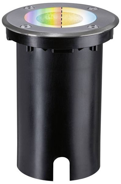 Produktbild: Paulmann 94845 Zigbee 3.0 Floor round Home Einbauleuchte 4.9W RGBW Eisen (geb&uuml;rstet)