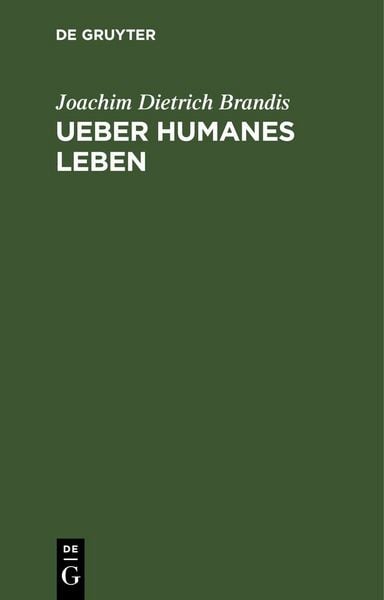 Produktbild: Ueber humanes Leben