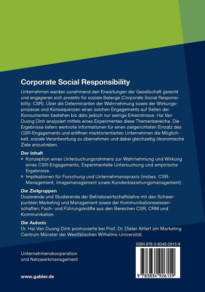 Produktbild: Corporate Social Responsibility