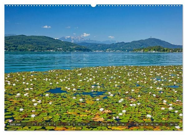 Produktbild: Der W&ouml;rthersee - &Ouml;sterreichs Riviera (hochwertiger Premium Wandkalender 2026 DIN A2 quer), Kunstdruck in Hochglanz