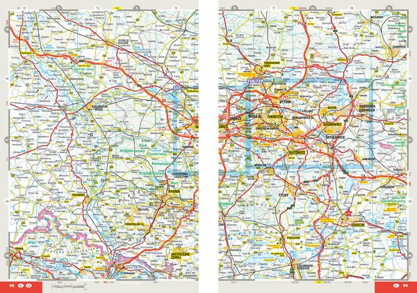 Produktbild: MARCO POLO Reiseatlas Polen 1:300.000