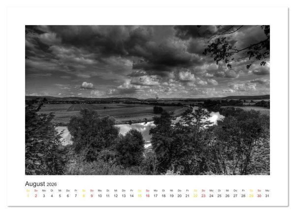 Produktbild: Weserbergland Impressionen (Wandkalender 2026 DIN A4 quer), CALVENDO Monatskalender