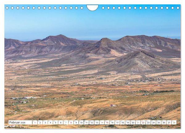Produktbild: Fuerteventura - W&uuml;stenzauber und Meeresrauschen (Wandkalender 2026 DIN A4 quer), CALVENDO Monatskalender