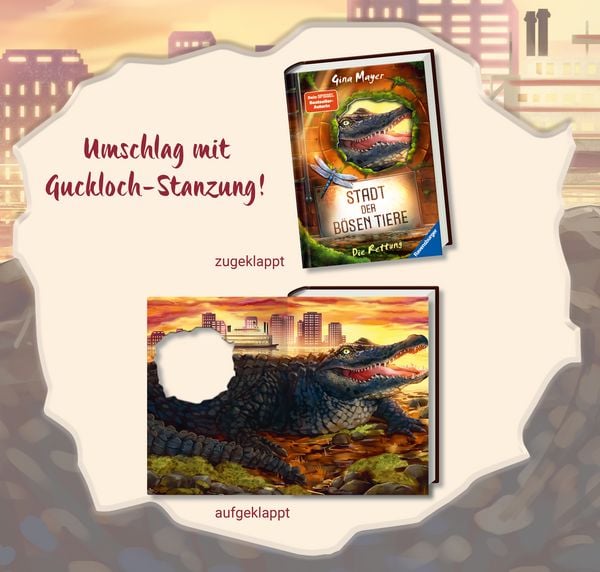 Produktbild: Stadt der b&ouml;sen Tiere, Band 2 - Die Rettung