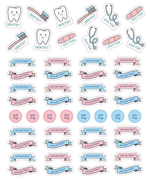 Produktbild: So. Many. Planner Stickers.