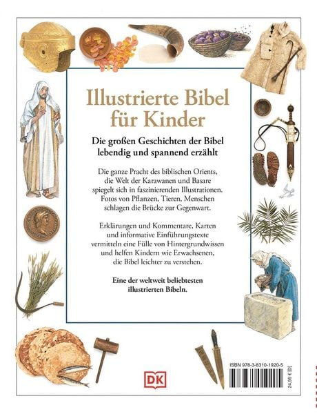 Produktbild: Illustrierte Bibel f&uuml;r Kinder