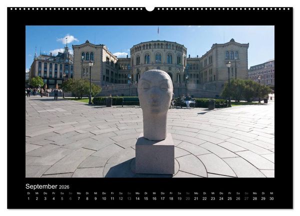 Produktbild: Oslo (Wandkalender 2026 DIN A2 quer), CALVENDO Monatskalender