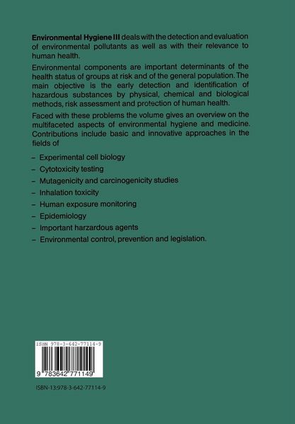 Produktbild: Environmental Hygiene III