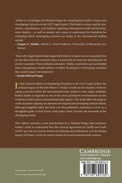 Produktbild: Developing Countries in the GATT Legal System