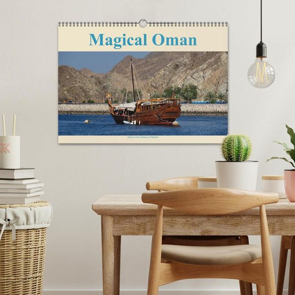 Produktbild: Magical Oman UK Version (Wall Calendar 2026 DIN A3 landscape), CALVENDO 12 Month Wall Calendar