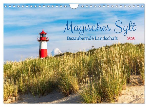 Produktbild: Magisches Sylt. Bezaubernde Landschaft (Wandkalender 2026 DIN A4 quer), CALVENDO Monatskalender