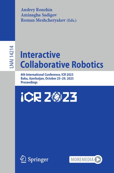 Produktbild: Interactive Collaborative Robotics