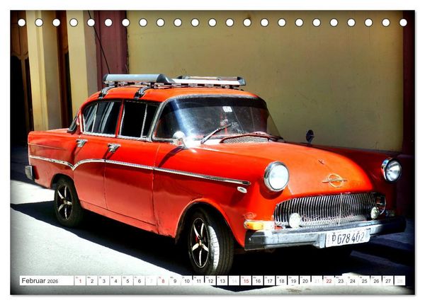 Produktbild: OPEL REKORD P1 (Tischkalender 2026 DIN A5 quer), CALVENDO Monatskalender
