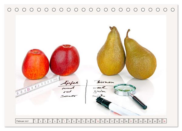 Produktbild: Die Nadel im Heuhaufen finden (Tischkalender 2027 DIN A5 quer), CALVENDO Monatskalender