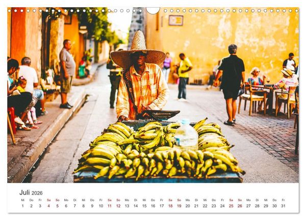 Produktbild: Kolumbien - Eine unvergessliche Reise durch das bunte Land. (Wandkalender 2026 DIN A3 quer), CALVENDO Monatskalender