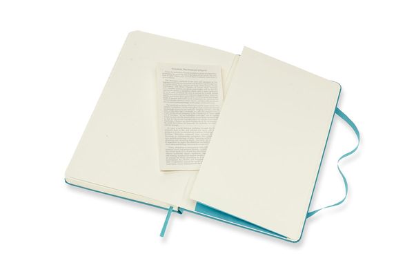 Produktbild: Moleskine Notizbuch Large/A5, Blanko, Hard Cover, Riff Blau