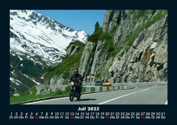Produktbild: Bergige Welten 2025 Fotokalender DIN A5