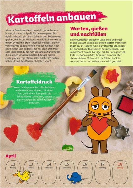 Produktbild: Sch&uuml;tze die Erde mit der Maus Kalender 2027 - Wochenplaner
