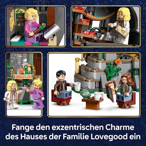 Produktbild: LEGO Harry Potter 76467 Luna Lovegoods Haus, Spielzeug ab 10 Jahren