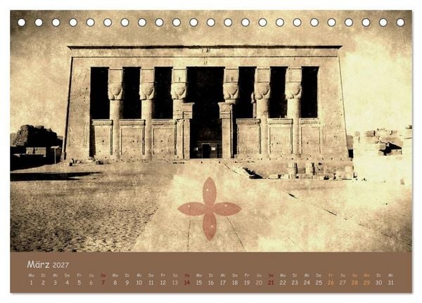 Produktbild: &Auml;gypten Nostalgie & Antike 2027 (Tischkalender 2027 DIN A5 quer), CALVENDO Monatskalender